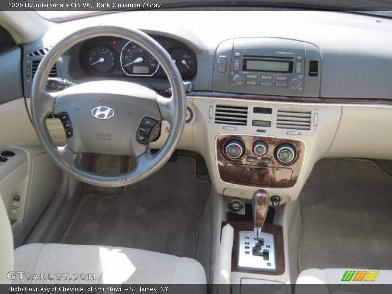 Dark Cinnamon / Gray 2006 Hyundai Sonata GLS V6