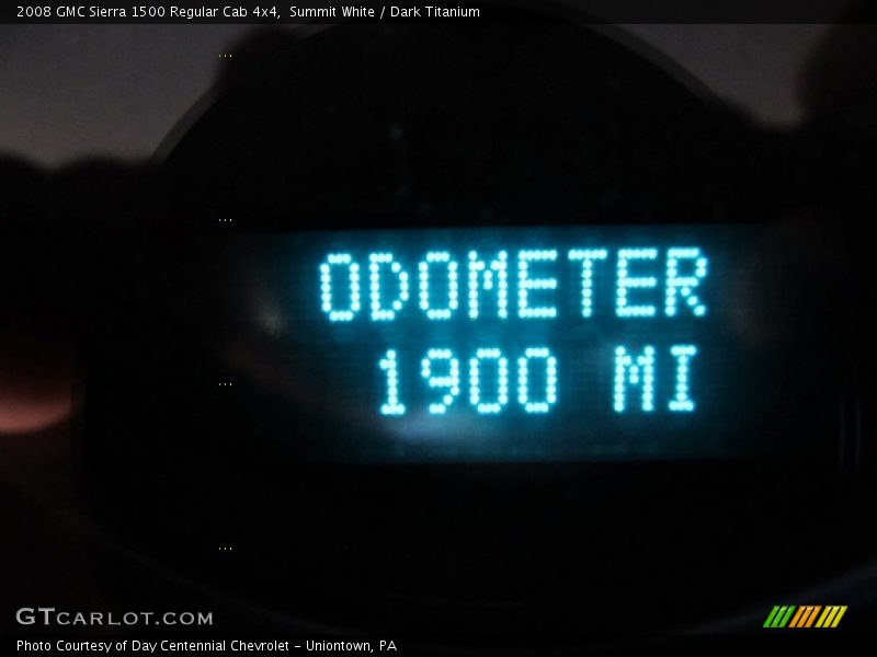 Summit White / Dark Titanium 2008 GMC Sierra 1500 Regular Cab 4x4