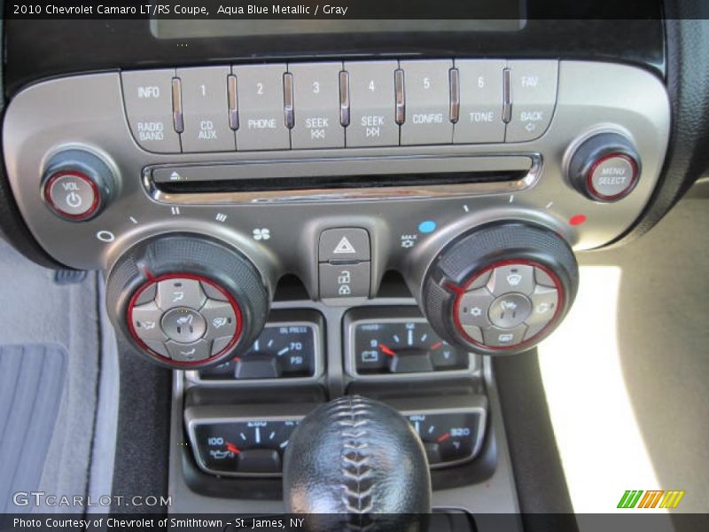 Aqua Blue Metallic / Gray 2010 Chevrolet Camaro LT/RS Coupe