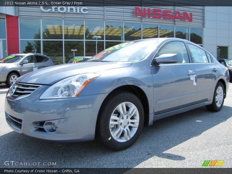 Ocean Gray / Frost 2012 Nissan Altima 2.5 S