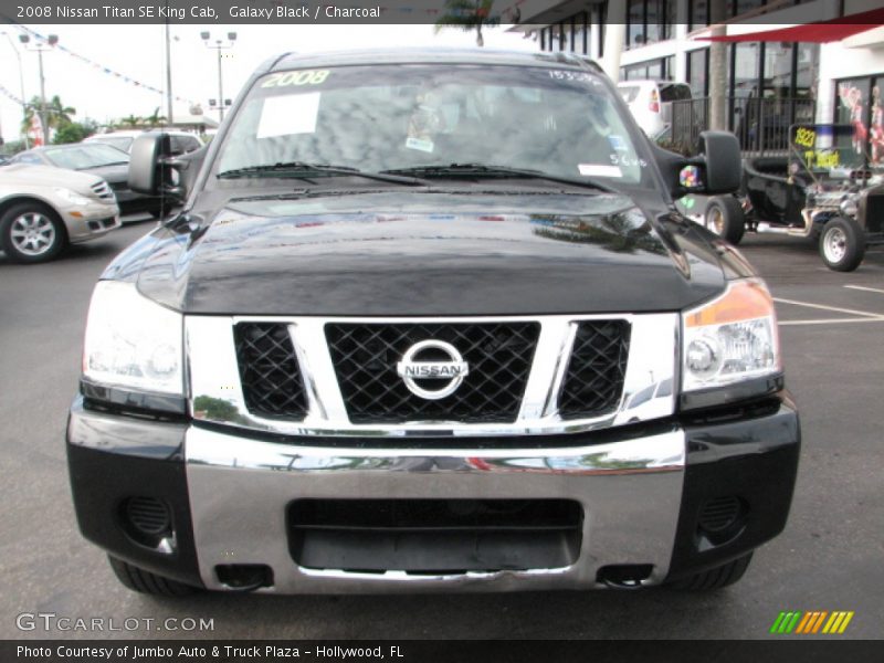 Galaxy Black / Charcoal 2008 Nissan Titan SE King Cab