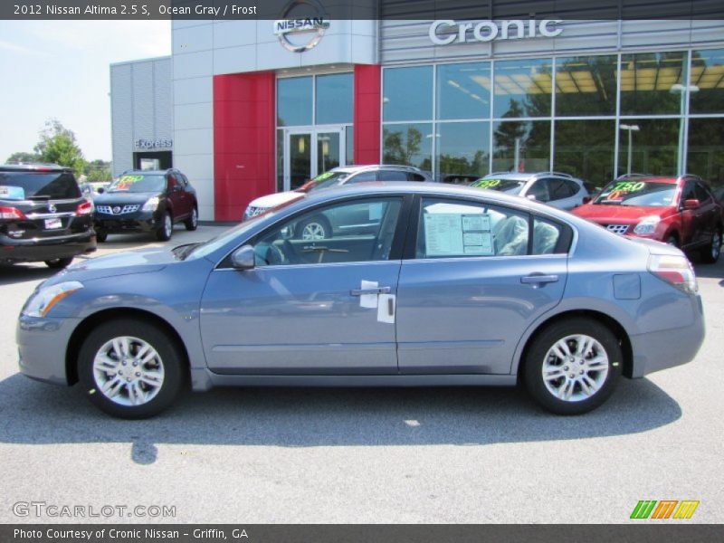 Ocean Gray / Frost 2012 Nissan Altima 2.5 S