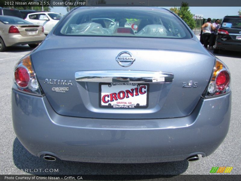 Ocean Gray / Frost 2012 Nissan Altima 2.5 S