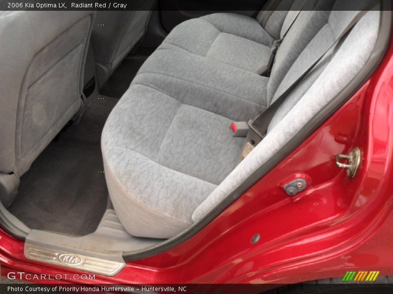 Radiant Red / Gray 2006 Kia Optima LX