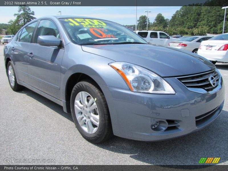 Ocean Gray / Frost 2012 Nissan Altima 2.5 S
