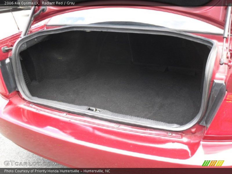 Radiant Red / Gray 2006 Kia Optima LX