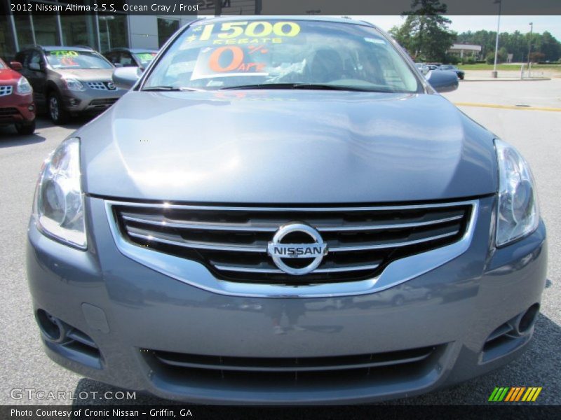 Ocean Gray / Frost 2012 Nissan Altima 2.5 S