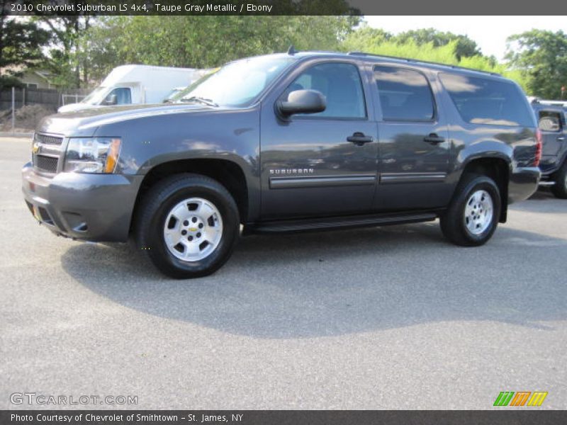 Taupe Gray Metallic / Ebony 2010 Chevrolet Suburban LS 4x4