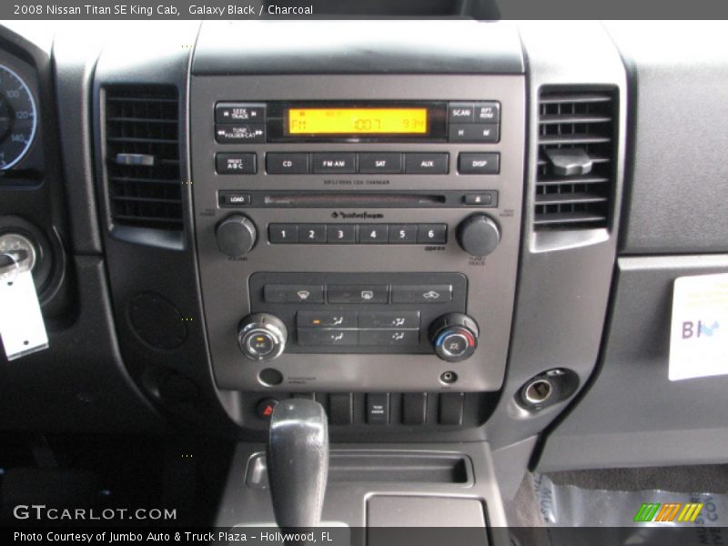 Galaxy Black / Charcoal 2008 Nissan Titan SE King Cab