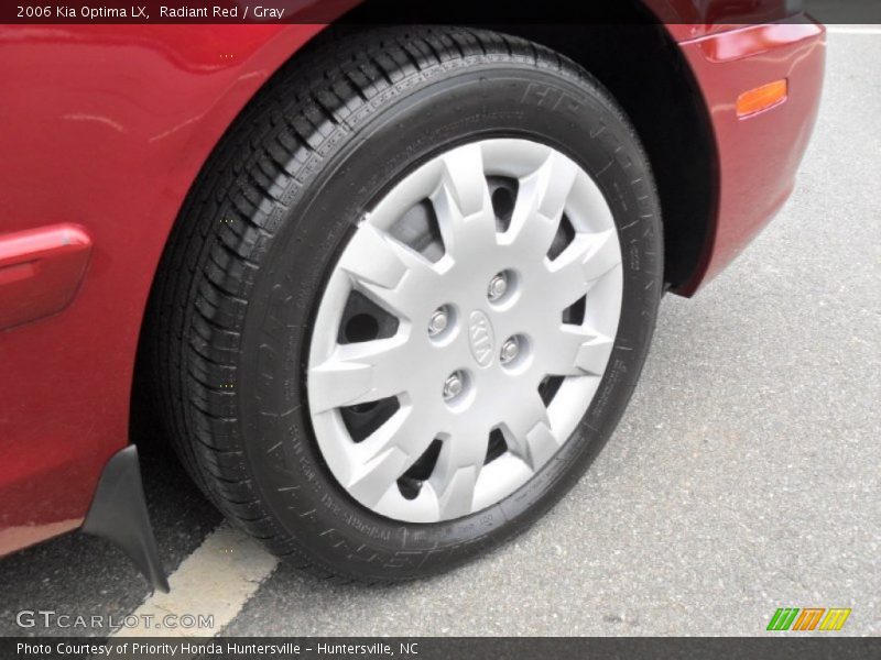 Radiant Red / Gray 2006 Kia Optima LX