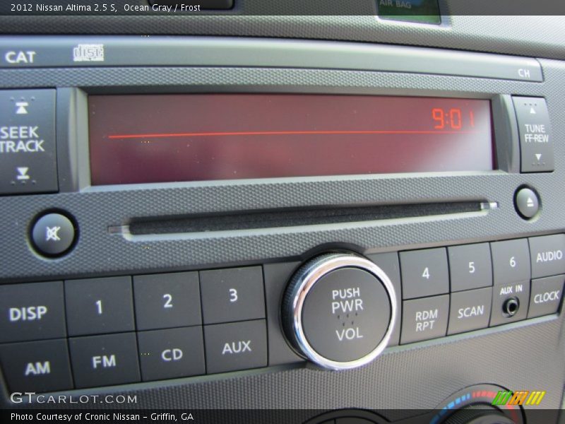 Controls of 2012 Altima 2.5 S