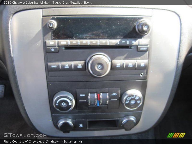 Taupe Gray Metallic / Ebony 2010 Chevrolet Suburban LS 4x4