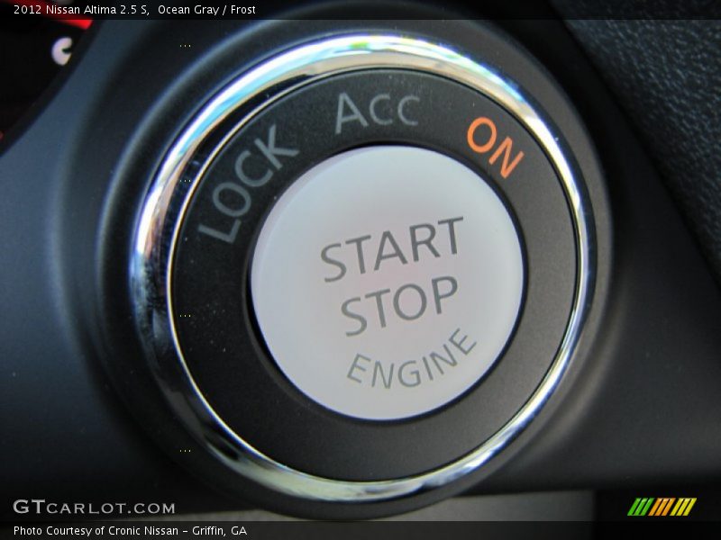 Controls of 2012 Altima 2.5 S
