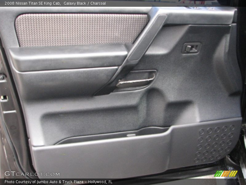 Galaxy Black / Charcoal 2008 Nissan Titan SE King Cab