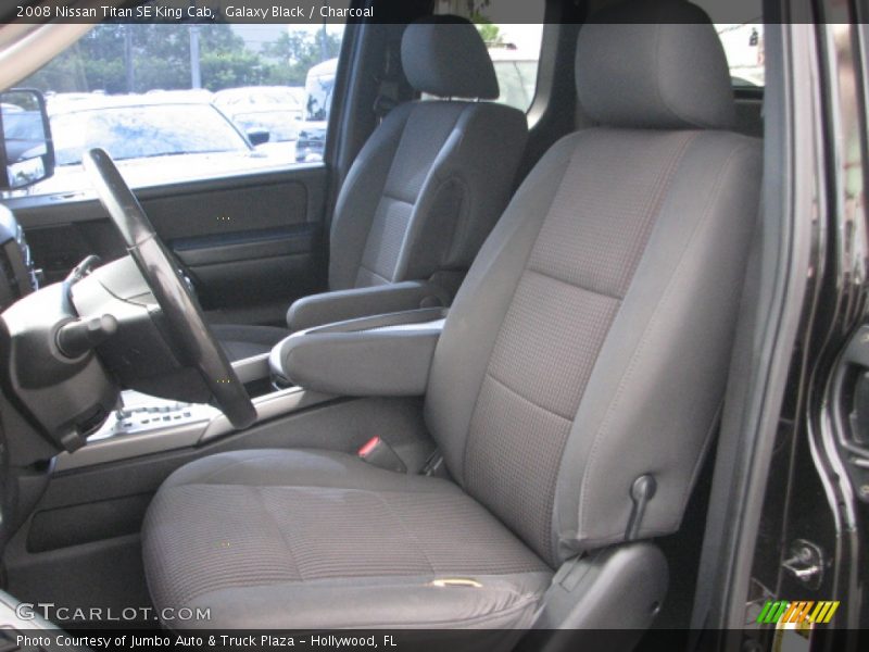Galaxy Black / Charcoal 2008 Nissan Titan SE King Cab