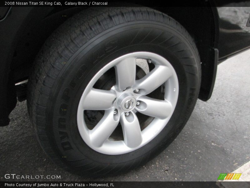 Galaxy Black / Charcoal 2008 Nissan Titan SE King Cab