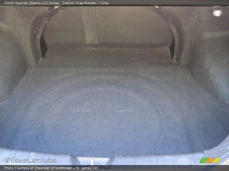 Carbon Gray Metallic / Gray 2008 Hyundai Elantra GLS Sedan