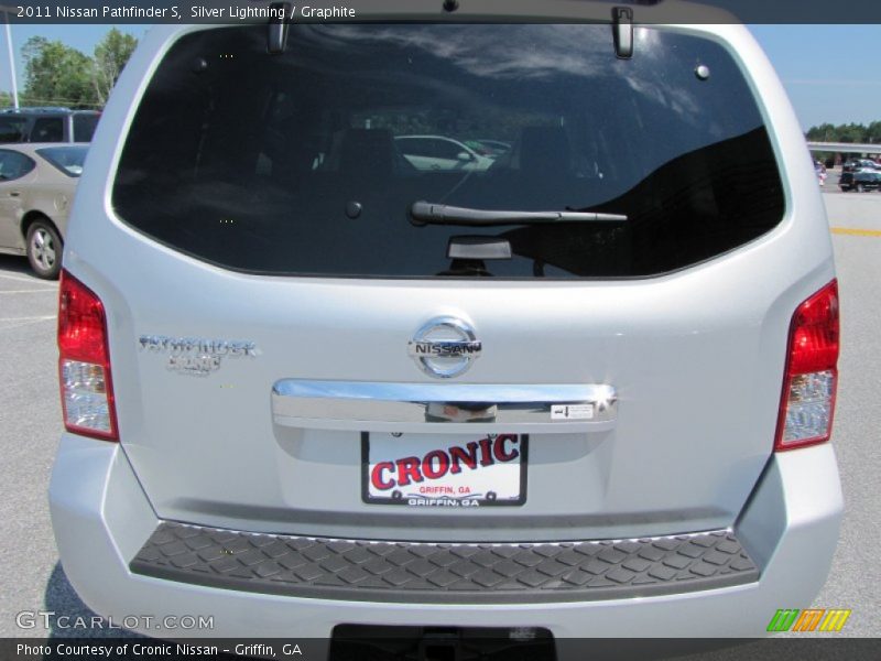 Silver Lightning / Graphite 2011 Nissan Pathfinder S