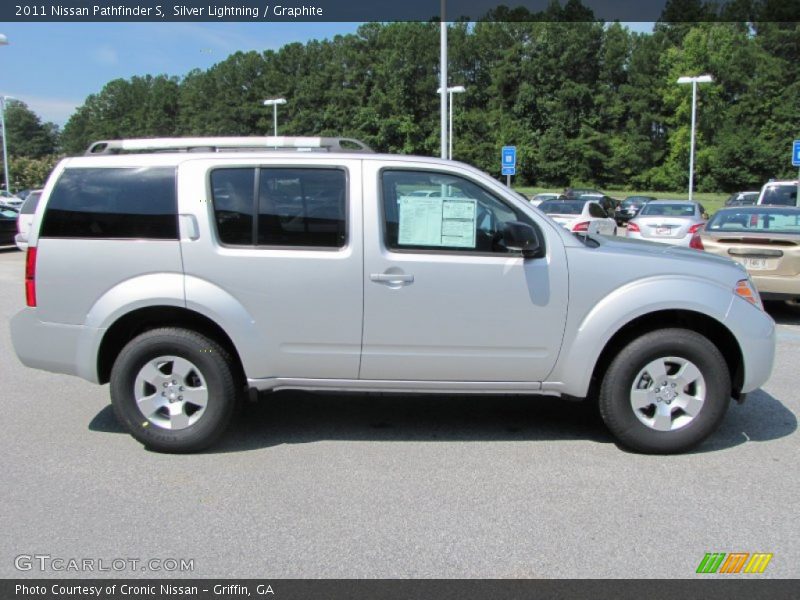Silver Lightning / Graphite 2011 Nissan Pathfinder S