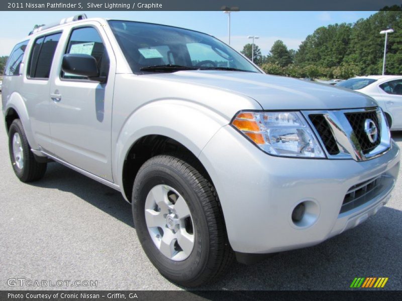 Silver Lightning / Graphite 2011 Nissan Pathfinder S