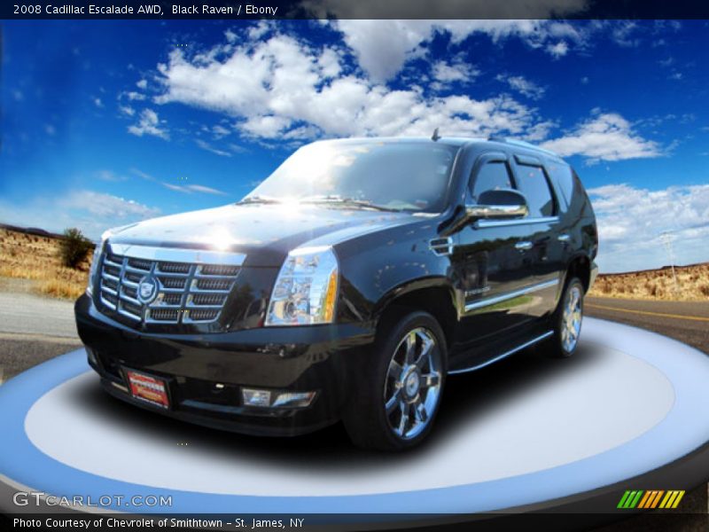 Black Raven / Ebony 2008 Cadillac Escalade AWD