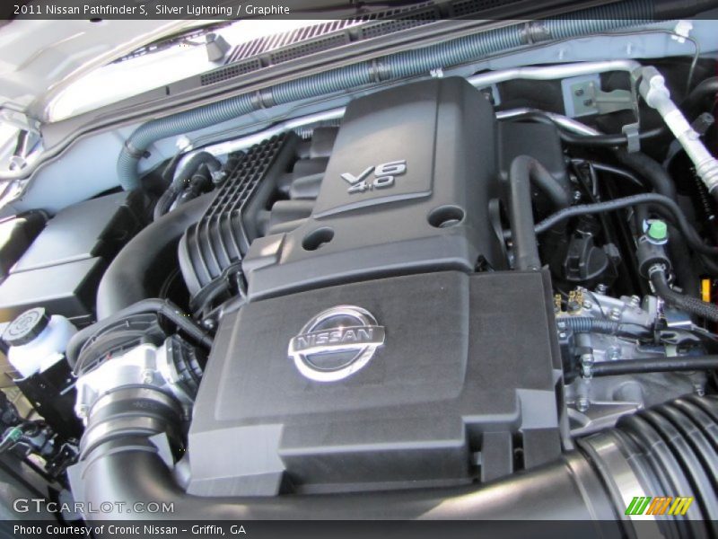 Silver Lightning / Graphite 2011 Nissan Pathfinder S