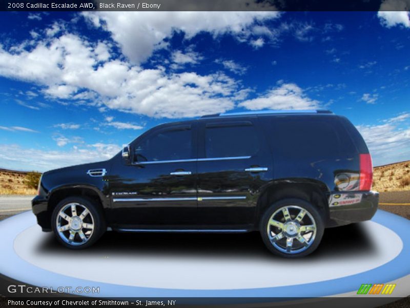 Black Raven / Ebony 2008 Cadillac Escalade AWD
