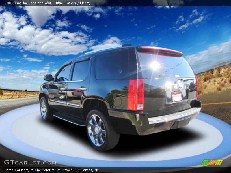 Black Raven / Ebony 2008 Cadillac Escalade AWD