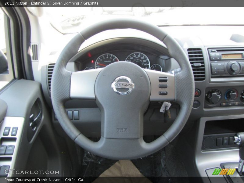 Silver Lightning / Graphite 2011 Nissan Pathfinder S