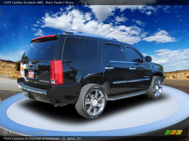 Black Raven / Ebony 2008 Cadillac Escalade AWD