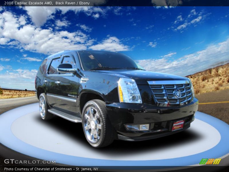 Black Raven / Ebony 2008 Cadillac Escalade AWD