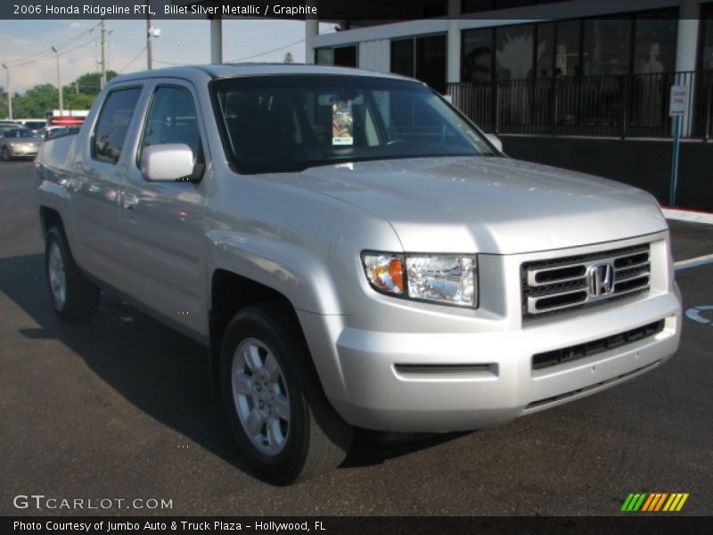 Billet Silver Metallic / Graphite 2006 Honda Ridgeline RTL