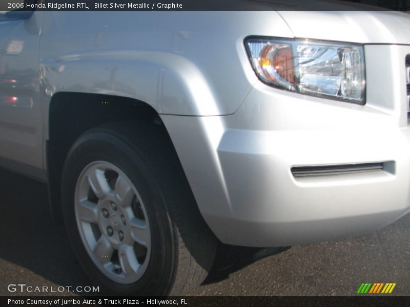 Billet Silver Metallic / Graphite 2006 Honda Ridgeline RTL