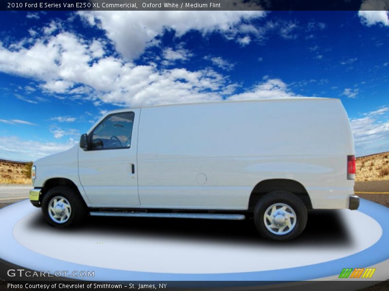 Oxford White / Medium Flint 2010 Ford E Series Van E250 XL Commericial