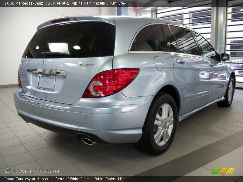 Alpine Rain Metallic / Ash Grey 2008 Mercedes-Benz R 350 4Matic