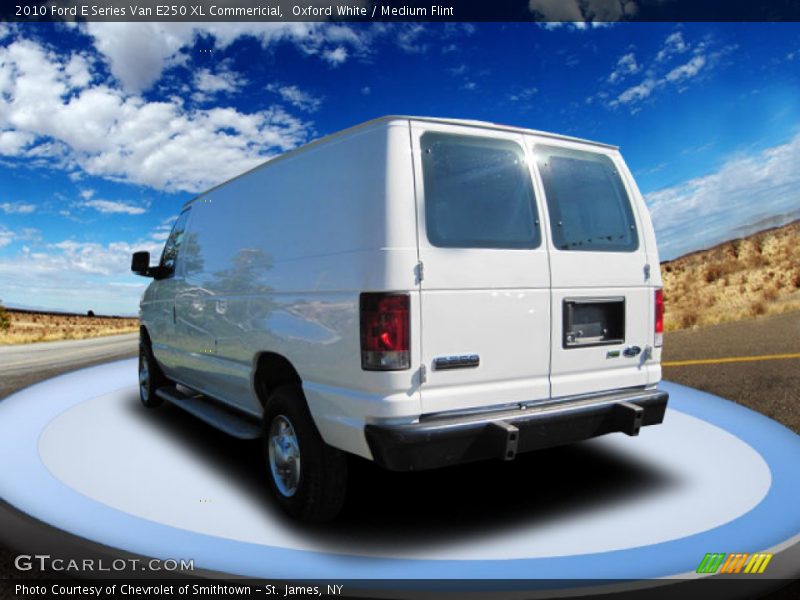 Oxford White / Medium Flint 2010 Ford E Series Van E250 XL Commericial