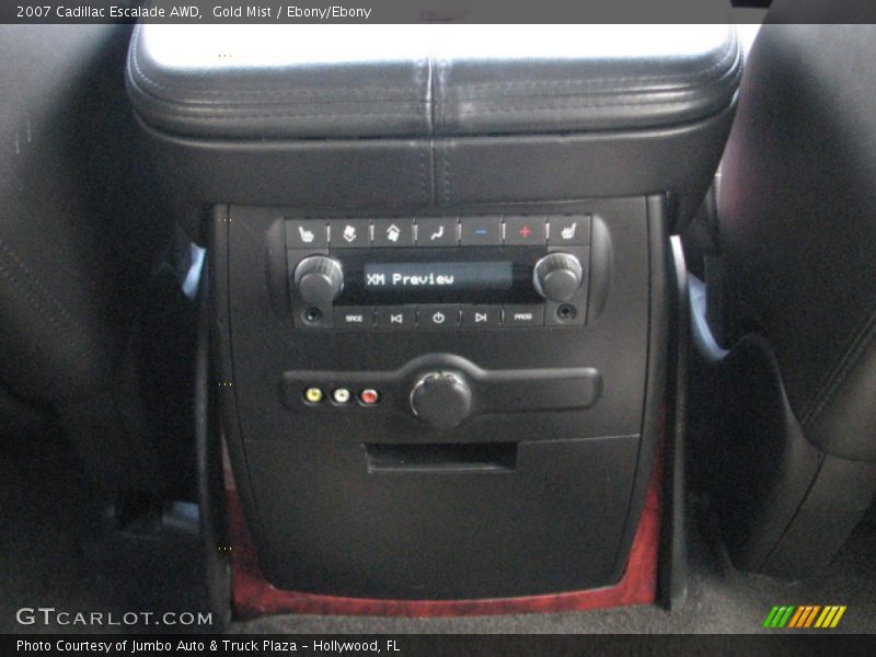 Gold Mist / Ebony/Ebony 2007 Cadillac Escalade AWD