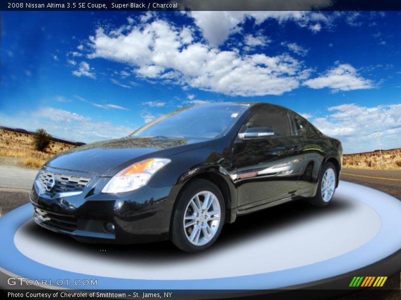 Super Black / Charcoal 2008 Nissan Altima 3.5 SE Coupe