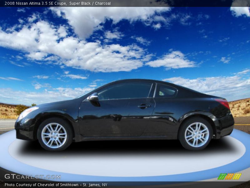 Super Black / Charcoal 2008 Nissan Altima 3.5 SE Coupe