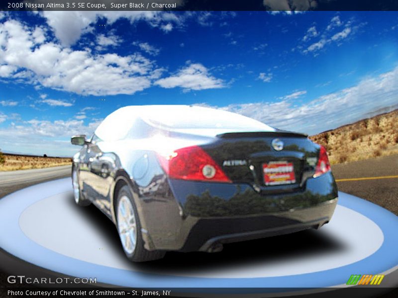 Super Black / Charcoal 2008 Nissan Altima 3.5 SE Coupe
