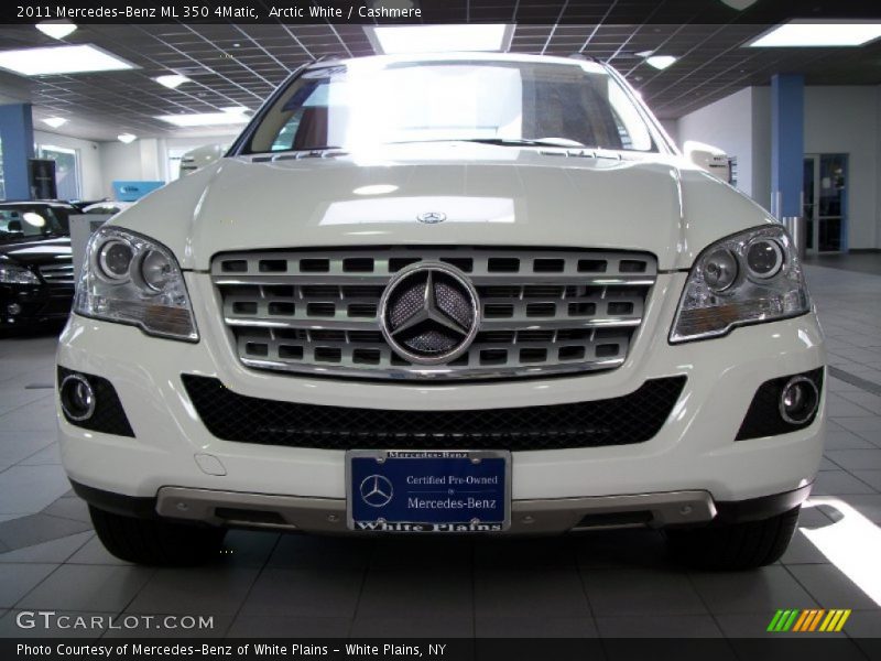 Arctic White / Cashmere 2011 Mercedes-Benz ML 350 4Matic