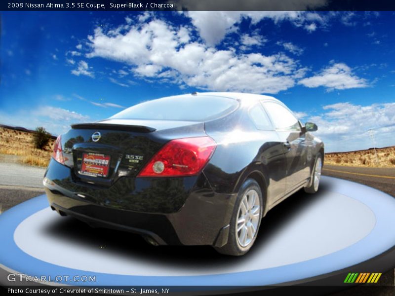 Super Black / Charcoal 2008 Nissan Altima 3.5 SE Coupe