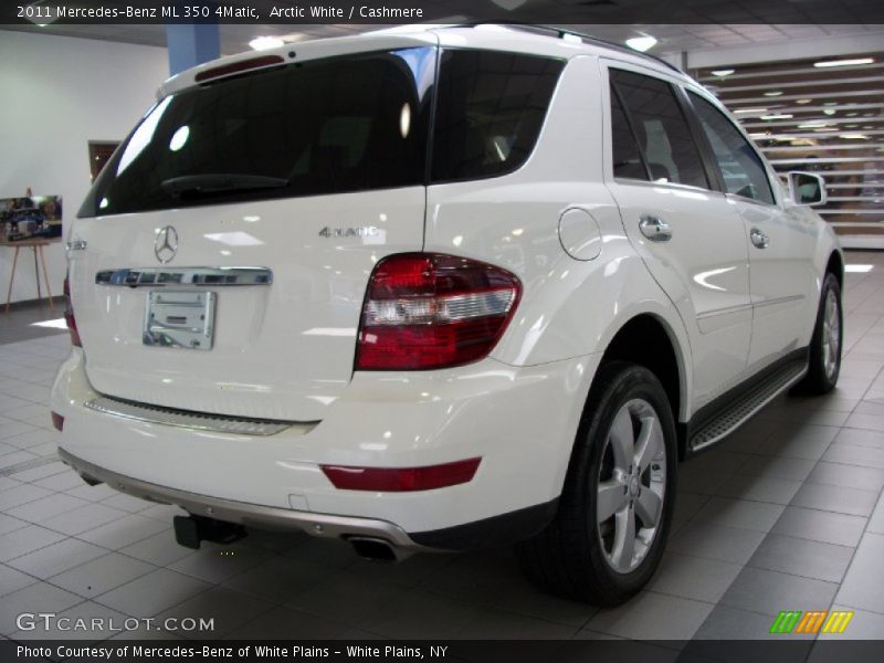 Arctic White / Cashmere 2011 Mercedes-Benz ML 350 4Matic