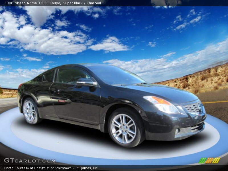 Super Black / Charcoal 2008 Nissan Altima 3.5 SE Coupe