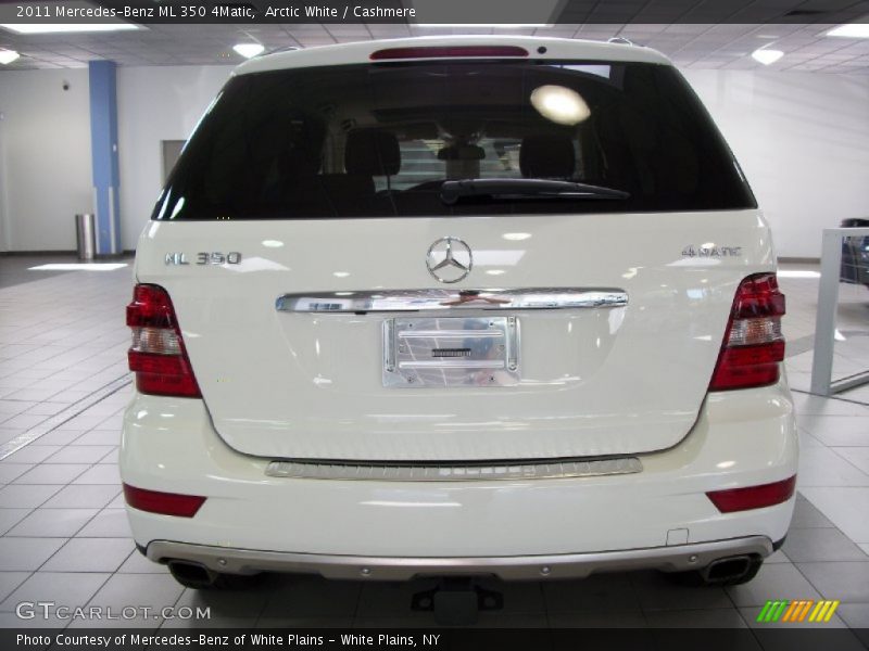 Arctic White / Cashmere 2011 Mercedes-Benz ML 350 4Matic