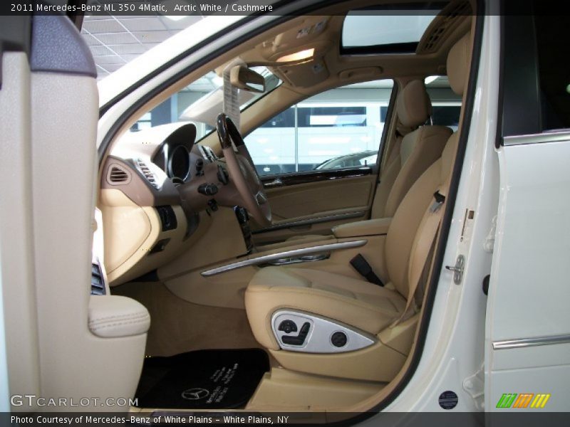 Arctic White / Cashmere 2011 Mercedes-Benz ML 350 4Matic