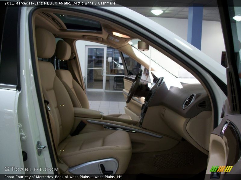 Arctic White / Cashmere 2011 Mercedes-Benz ML 350 4Matic