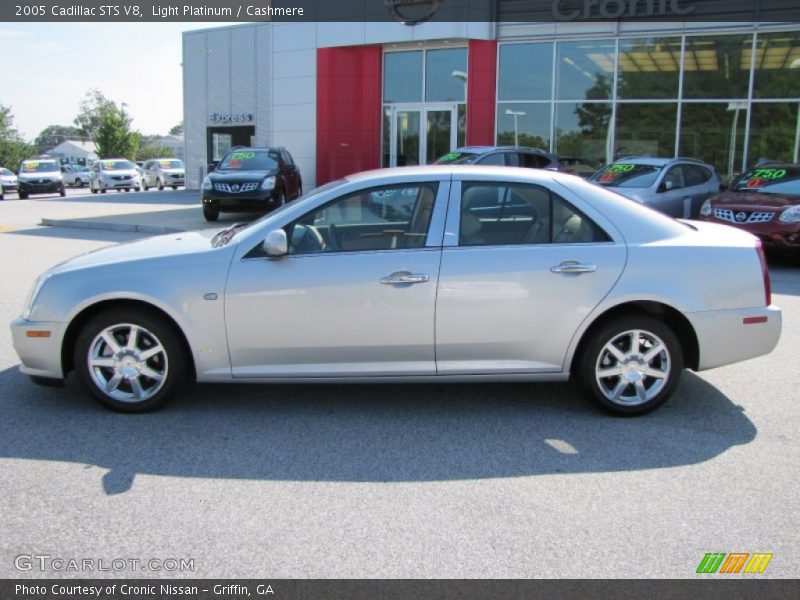 Light Platinum / Cashmere 2005 Cadillac STS V8