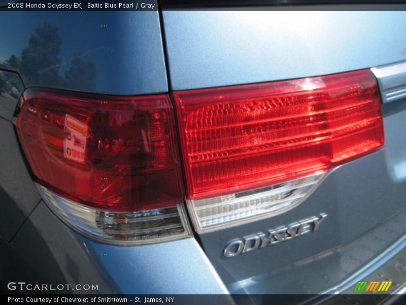 Baltic Blue Pearl / Gray 2008 Honda Odyssey EX