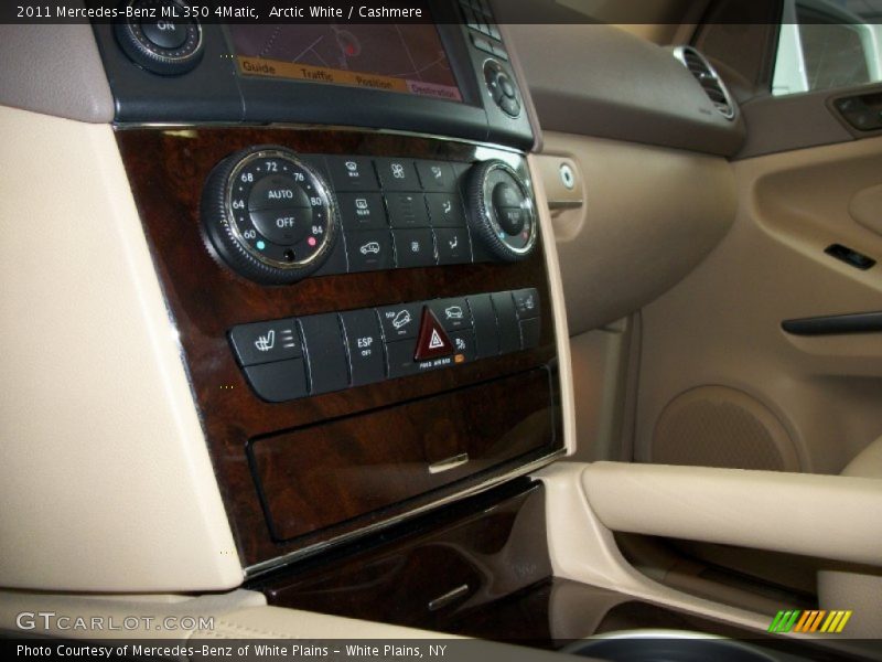 Arctic White / Cashmere 2011 Mercedes-Benz ML 350 4Matic